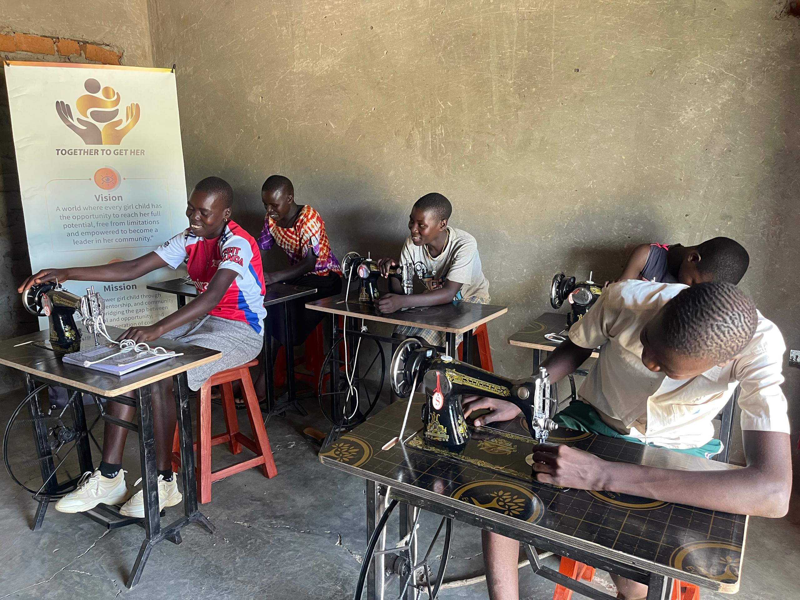 Five Sewing Machines, Countless New Beginnings